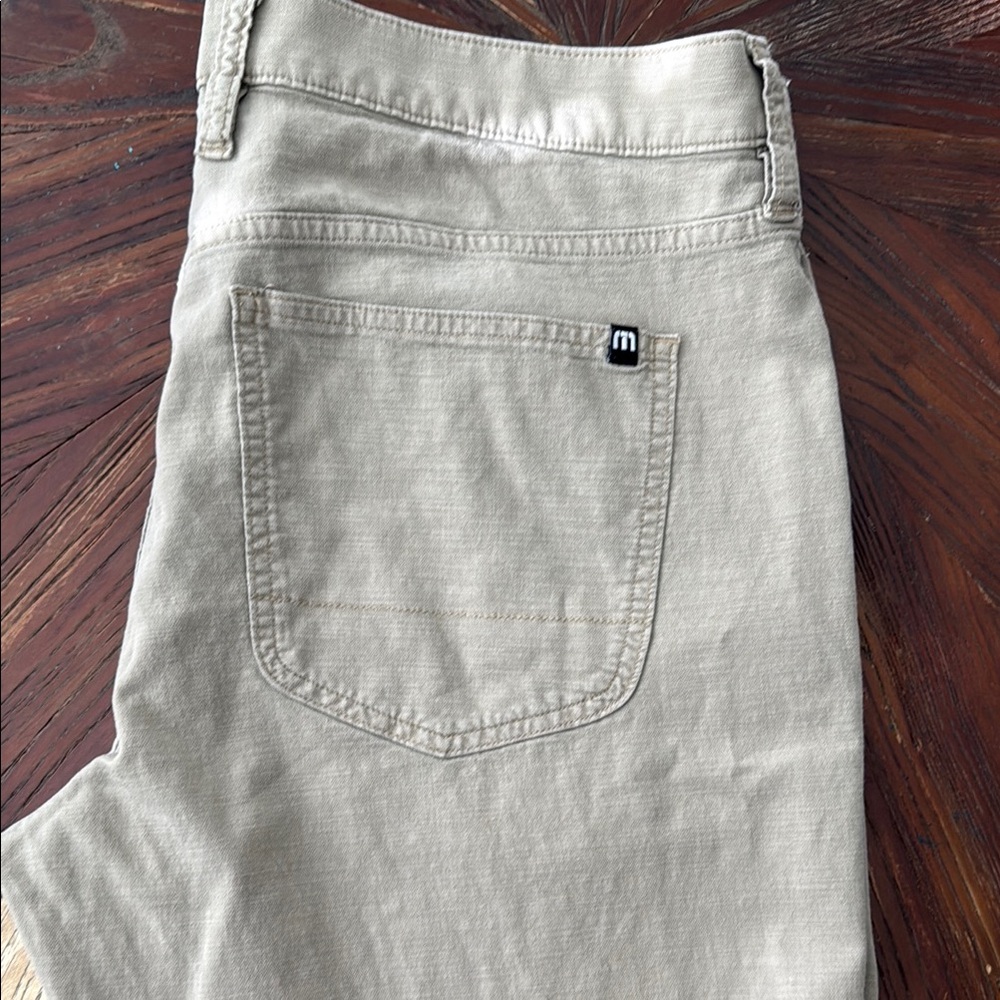 Travis Mathew Tan Chinos Versatile Cotton Twill